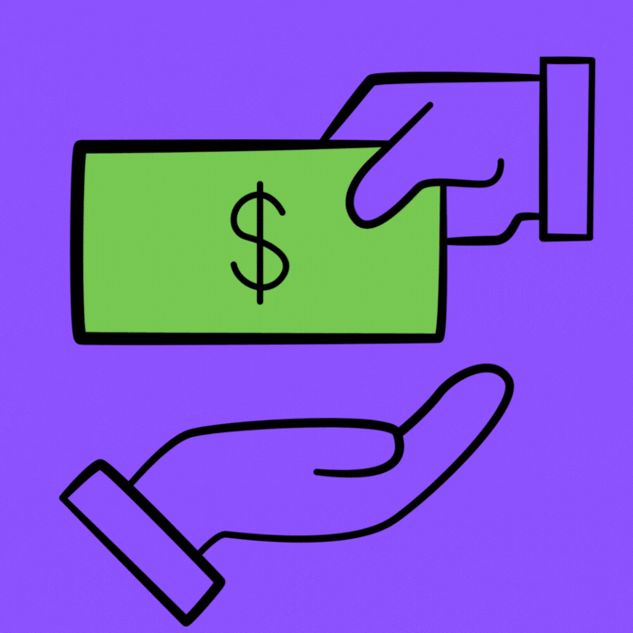 logo gif convert money